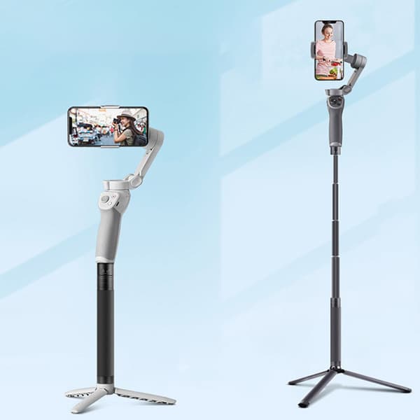 Forlængerstang Justerbar Selfie Stick til kardanstabilisator