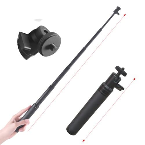 Forlængerstang Justerbar Selfie Stick til kardanstabilisator
