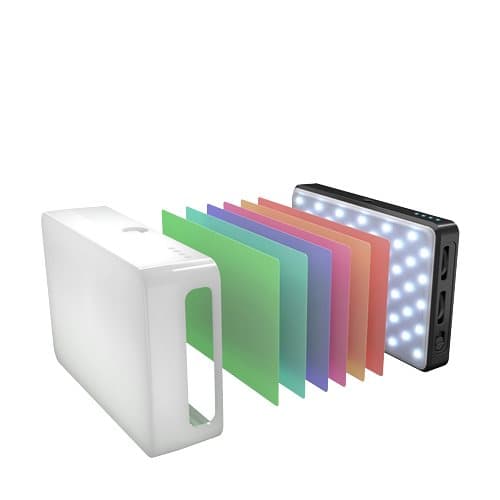 Clip fyld lys med stativ 3 lystilstande 3000mAh genopladelig CRI 95+ 120 LED