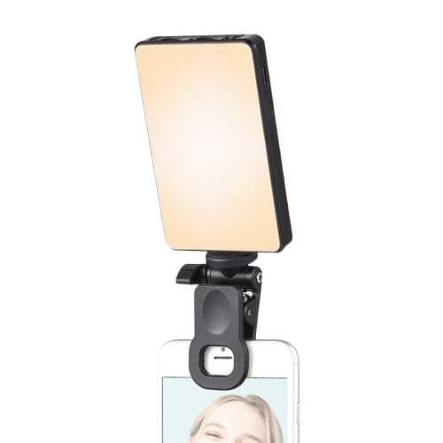 Clip fyld lys med stativ 3 lystilstande 3000mAh genopladelig CRI 95+ 120 LED