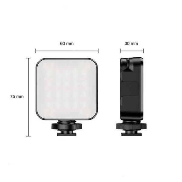 Mini fylllampe fyllelys 60 LED 2000mAh CCT, RGB