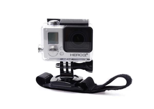 INF 360 graders håndsvingbar håndstroppfeste for DJI Osmo Action Sort