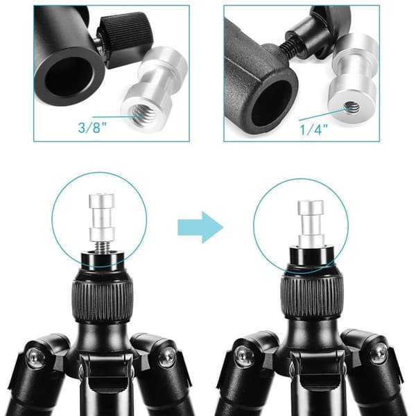 INF Kamera Flash Mount Light Stand Bracket med Paraply Reflector Holder