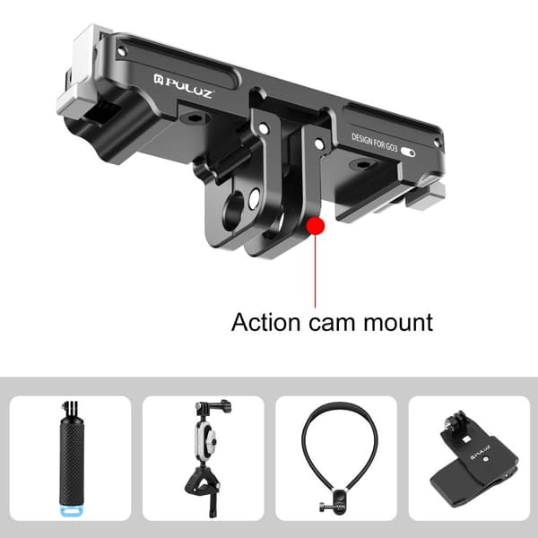 INF Quick Release Magnetic Mount til Insta360 GO 3