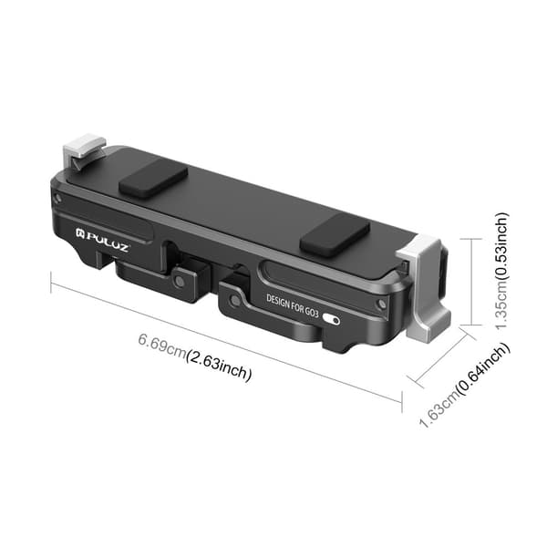 INF Aluminium Quick Release Mount til Insta360 GO 3