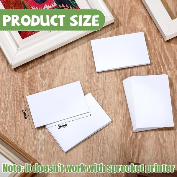 INF Glanset fotopapir, 100 ark