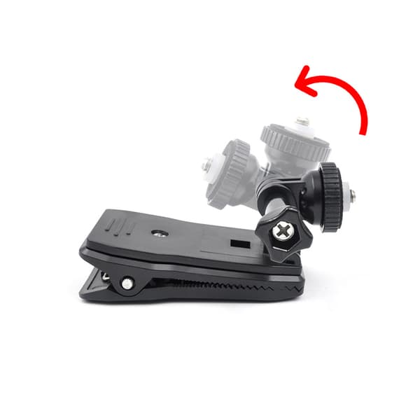 INF STARTRC Ryggsekkklemme for Insta360 ONE X EVO-kameraer 0