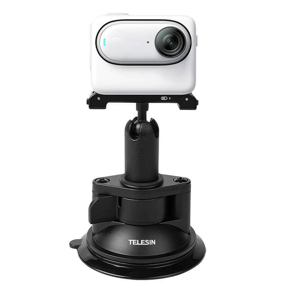 Magnetisk base og sugekop basesæt TELESIN til Insta360 GO 3
