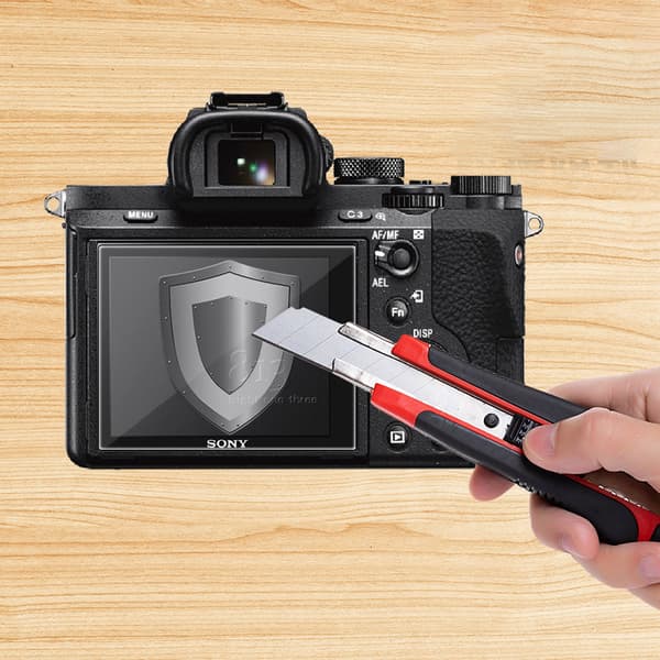 INF Sony A7II Skjermbeskytter i Herdet Glass - 2-pakning
