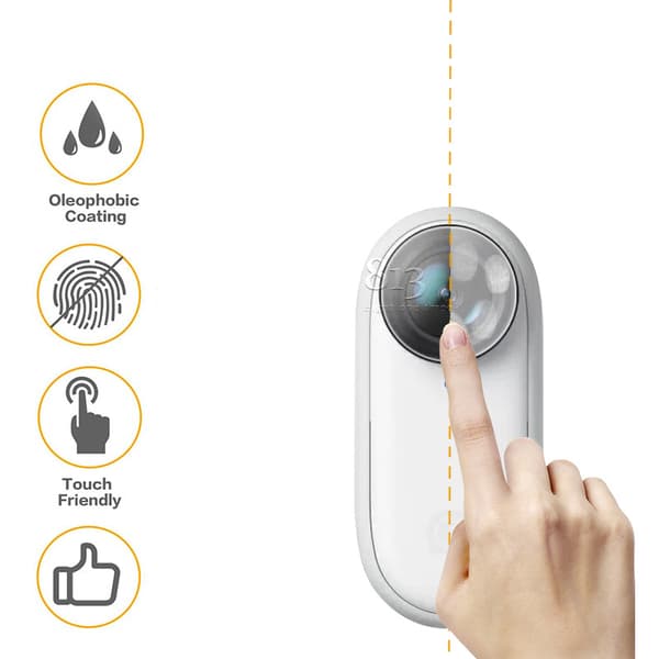 INF Insta360 GO 2 Lens Protector (2-Pack) med emballage
