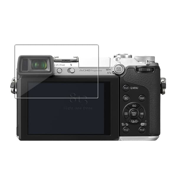 INF Panasonic GX7 skærmbeskytter (2-pack) - 0,26 mm, aluminium-silikatglas