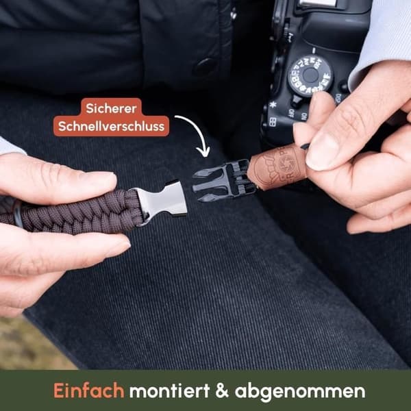Dragonne - C-Rope - Klon - Handflätad - Klipslinga - Paracord