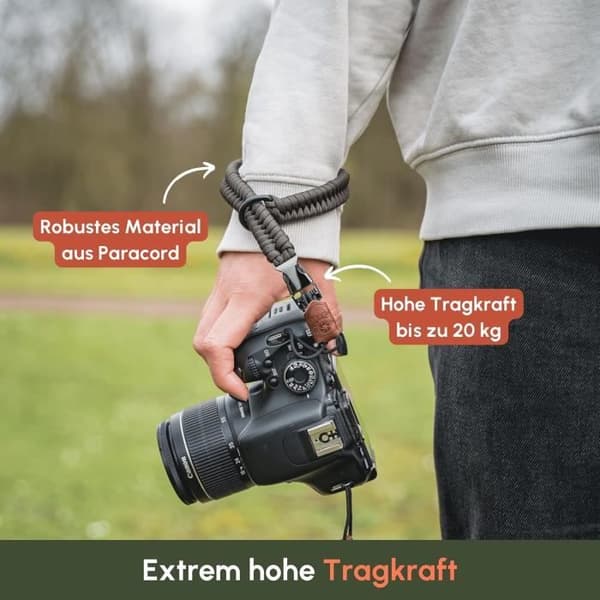 Dragonne - C-Rope - Klon - Handflätad - Klipslinga - Paracord