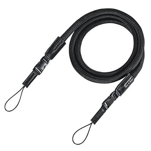 HAMA kamerarem - BRAID 120 - Svart - Klämstängning - Längd 120cm