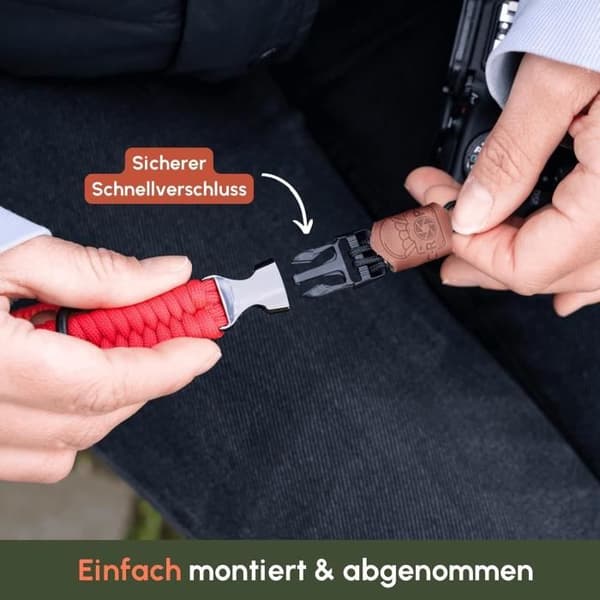 Dragonne - C-Rope - Klon - Handflätad - Klipslinga - Paracord