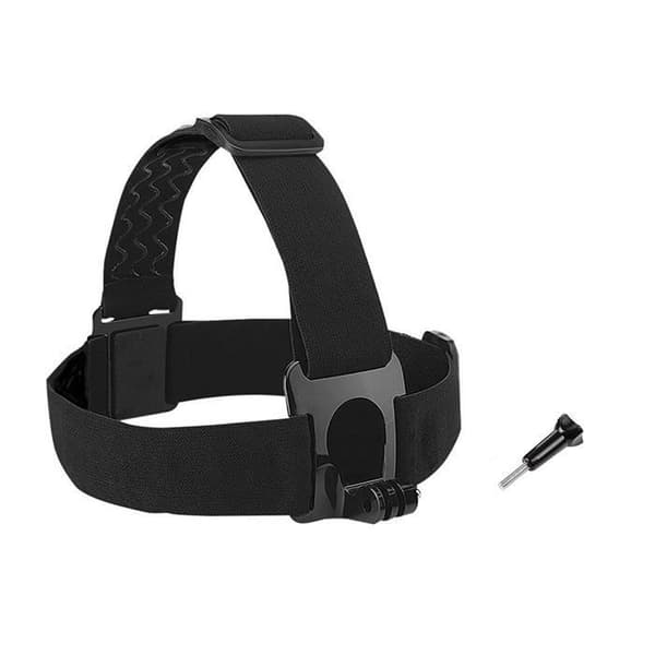 STARTRIP® justerbar ventilerad hjälmmonterad sele med halkskyddad Glu Wave-form för GoPro HD Camera Hero 5 4
