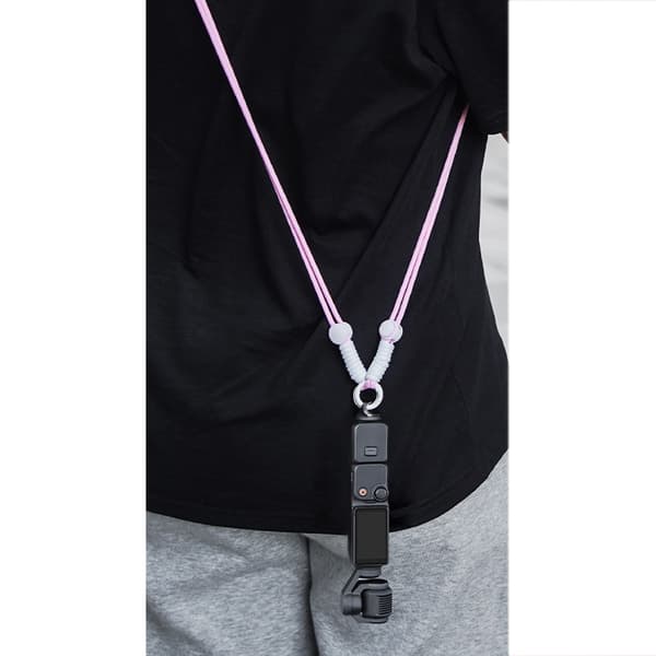 INF Nylon Lanyard - Crossbody Strap for DJI OSMO POCKET 3 Rosa