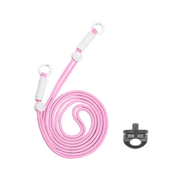INF Nylon Lanyard - Crossbody Strap til DJI OSMO POCKET 3 Lyserød