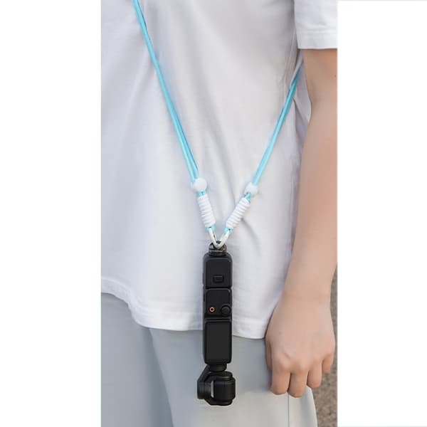 INF Nylon Lanyard - Crossbody Strap for DJI OSMO POCKET 3 Blå