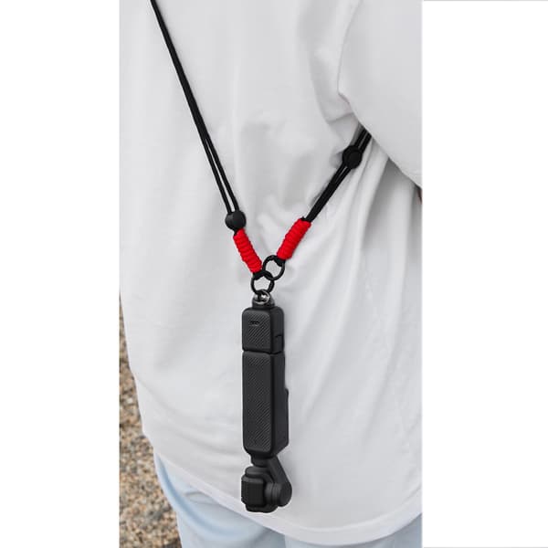 INF Nylonrem - Crossbody-rem för DJI OSMO POCKET 3 Svart