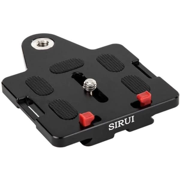 Kameraplattform - SIRUI - AM-LP70 - Gänga 1/4 - Kompatibel med Arca Swiss - Gummibeläggning