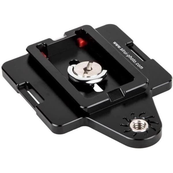 Kameraplattform - SIRUI - AM-LP70 - Gänga 1/4 - Kompatibel med Arca Swiss - Gummibeläggning