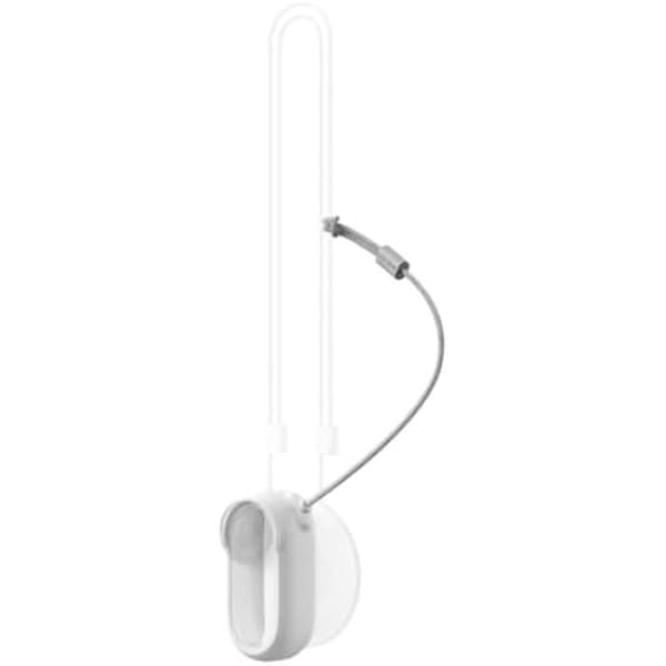 Magnetisk säkerhetslina - INSTA360 - GO 3S - Hård gummi - Skyddsetui - Vit hänge