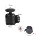 Miniatyrbilde 2 av 4: INF Mini kulehode 360° roterende kamerafeste - Forbedret stabilitet