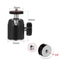 Miniatyrbilde 1 av 4: INF Kompakt 360° roterende kulehode for kameraer og smarttelefoner