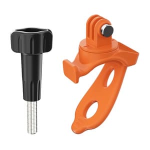 Sunnylife BD892 flexibelt silikonarmband för sportkamera (orange)
