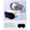 Miniatyrbild 2 av 4: Spigen - AFA07255 - DR210 Vadderad Huvudband Kompatibel med Apple Vision Pro VR Huvudband - Grå Kolfiber