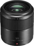 Miniatyrbillede 1 af 5: Panasonic Lumix G Macro 30mm / F2.8 ASPH. / MEGA OIS SLR Macro Lens Sort