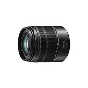 Panasonic H-FS45150EKA LUMIX G Vario telezoom 45-150 mm F4.0-5.6 ASPH. Objektiv (90-300 mm KB, OIS billedstabilisator) sort & Walimex Pro UV-filter Sl Sort