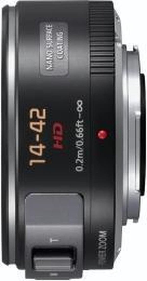 Panasonic 14-42mm - f/3.5-5.6 PowerZoom - vidvinkel zoomobjektiv - Sort