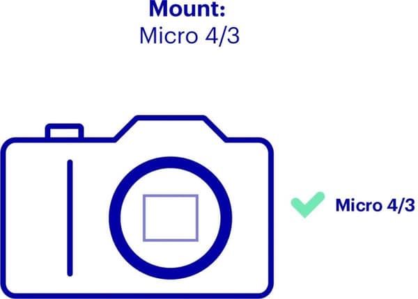 Panasonic 14-42mm - f/3.5-5.6 PowerZoom - vidvinkel zoomobjektiv - Sort