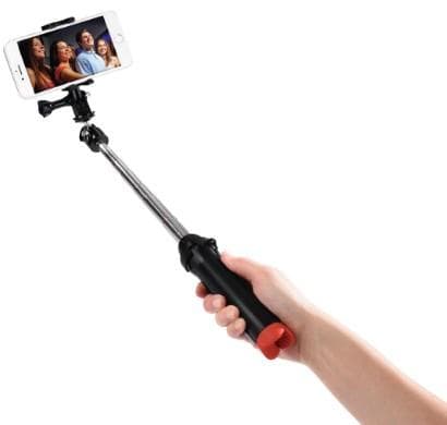 Hama Multi 4in1 Bordstativ 1/4 tum Arbetshöjd: 20 - 90 cm Svart Inkl. smartphonehållare