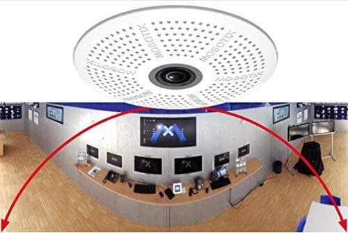 MOBOTIX Hemispheric C26B - nätverksövervakningskamera - dome - inomhus - färg - 6 MP - 3072 x 2048 - LAN 10/100 - MJPEG, H.264, MxPEG - PoE (Mx-c26B-6