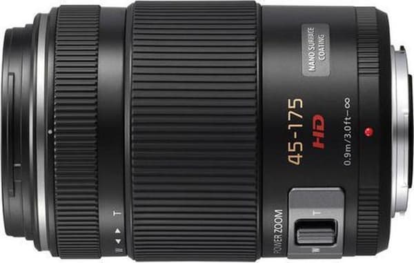 Panasonic Lumix H-PS45175 - telezoomobjektiv - 45 mm - 175 mm - f/4.0-5.6 GX VARIO PZ - Micro Four Thirds - för Lumix G AG-GH4UP, DC-G9, G9L, G9M, GX8