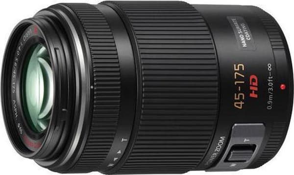 Panasonic Lumix H-PS45175 - telezoomobjektiv - 45 mm - 175 mm - f/4.0-5.6 GX VARIO PZ - Micro Four Thirds - för Lumix G AG-GH4UP, DC-G9, G9L, G9M, GX8