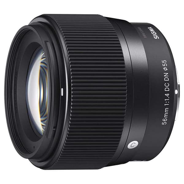 Sigma Photo Linse Dc Dn Eos-m 56 Mm F/1.4 Sort