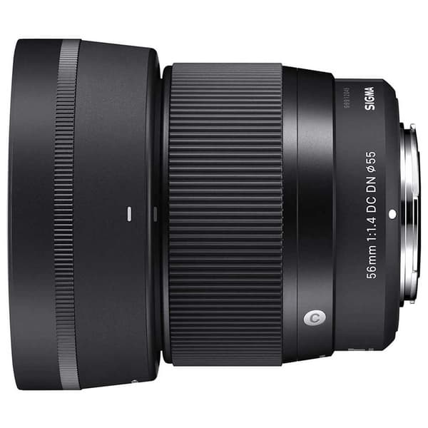 Sigma Photo Linse Dc Dn Eos-m 56 Mm F/1.4 Sort