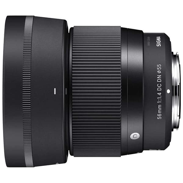 Sigma Photo Linse Dc Dn Mft 56 Mm F/1.4 Sort