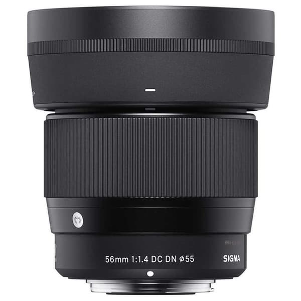 Sigma Photo Linse Dc Dn Mft 56 Mm F/1.4 Sort