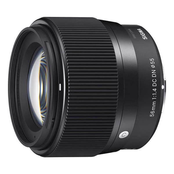 Sigma Photo Linse Dc Dn Mft 56 Mm F/1.4 Sort