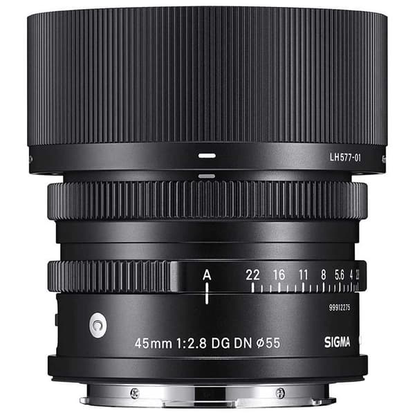 Sigma Photo Linse Dg Dn Se 45 Mm F/2.8 Sort Sort