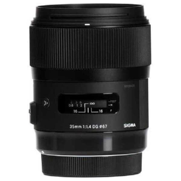 Sigma Photo Linse Dg Hsm Na 35 Mm F/1.4 Sort