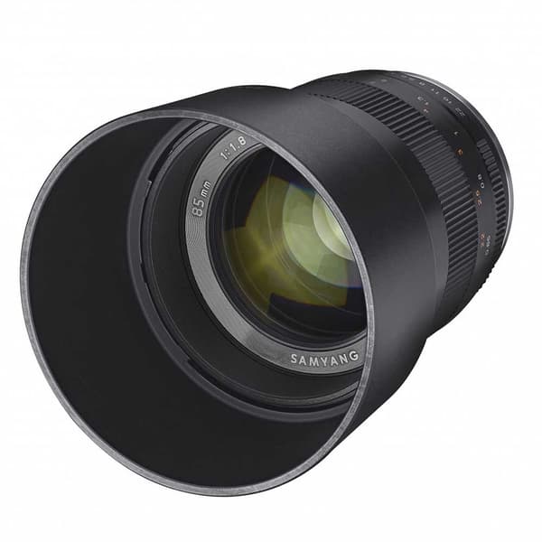 Samyang Linse 85 Mm F1.8 Ed Umc Cs Canon M Sort