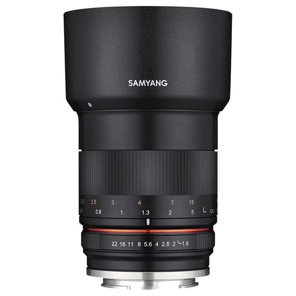 Samyang Linse 85 Mm F1.8 Ed Umc Cs Canon M Sort