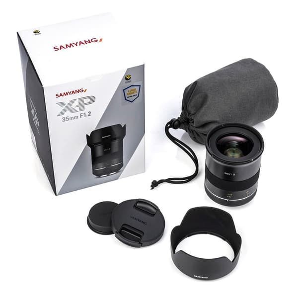Samyang Xp 1.2/35 Canon Ef Sort