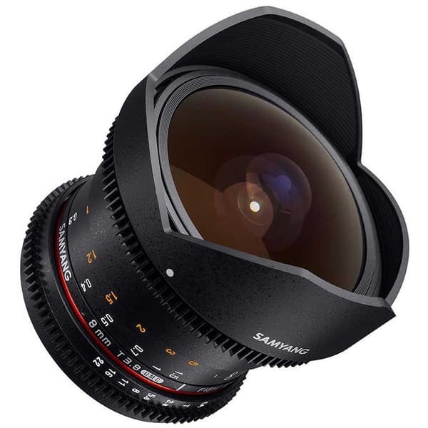 Samyang Linse 8 Mm T3.8 Umc Csii Vdslr Fuji X Sort